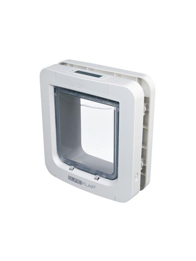 TRIXIE Drzwi dla kota z systemem Identyfikującym SureFlap 4-Way Białe
