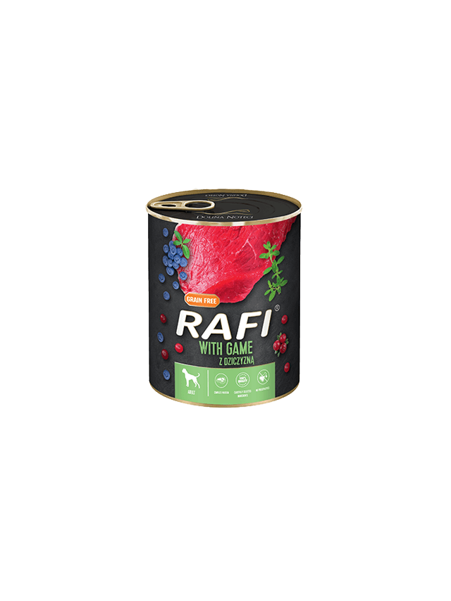 DOLINA NOTECI Rafi z dziczyzną 800g
