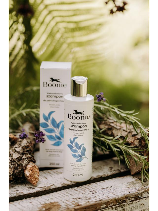BOONIE- Szampon wielozadaniowy dla ras długowłosych 250ml