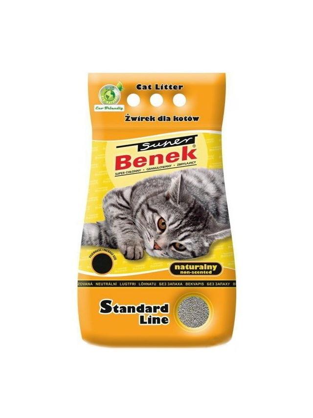 SUPER BENEK Żwirek Naturalny 5l