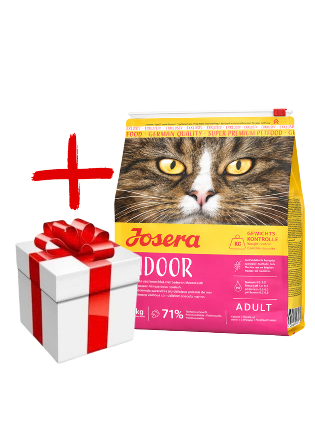 JOSERA Indoor 2kg + NIESPODZIANKA DLA KOTA GRATIS!