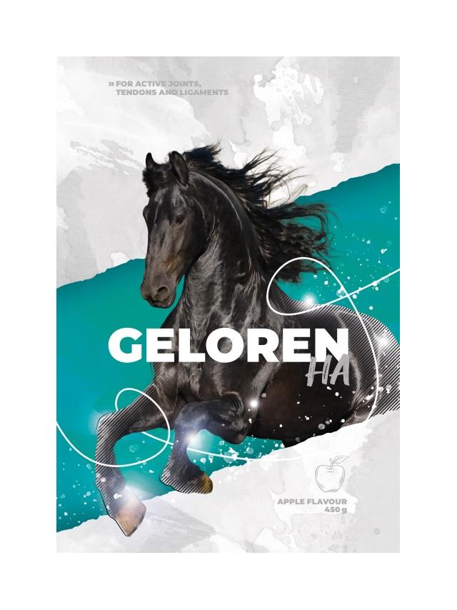 GELOREN HA żelki wspomagające stawy dla koni 450G