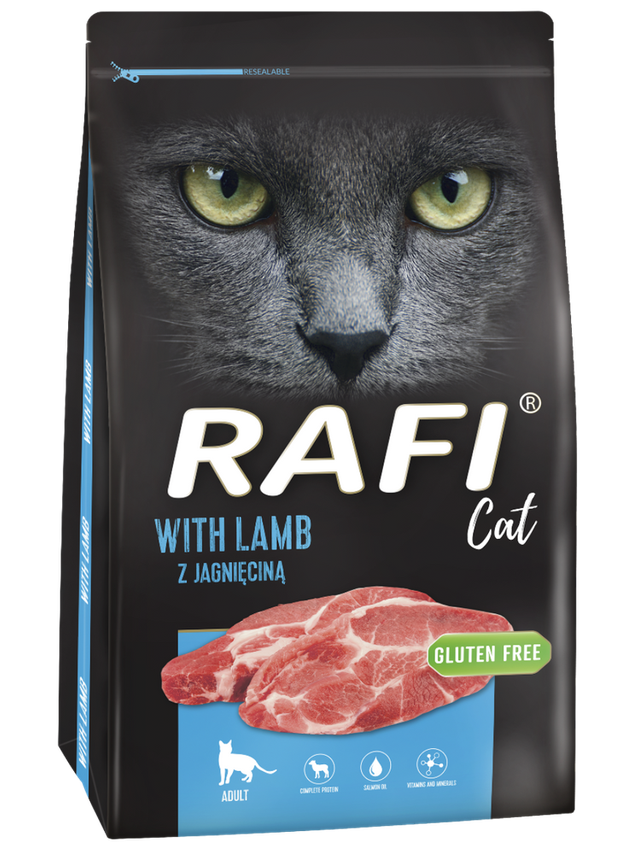 DOLINA NOTECI Rafi Cat karma sucha dla kota z jagnięciną 7 kg