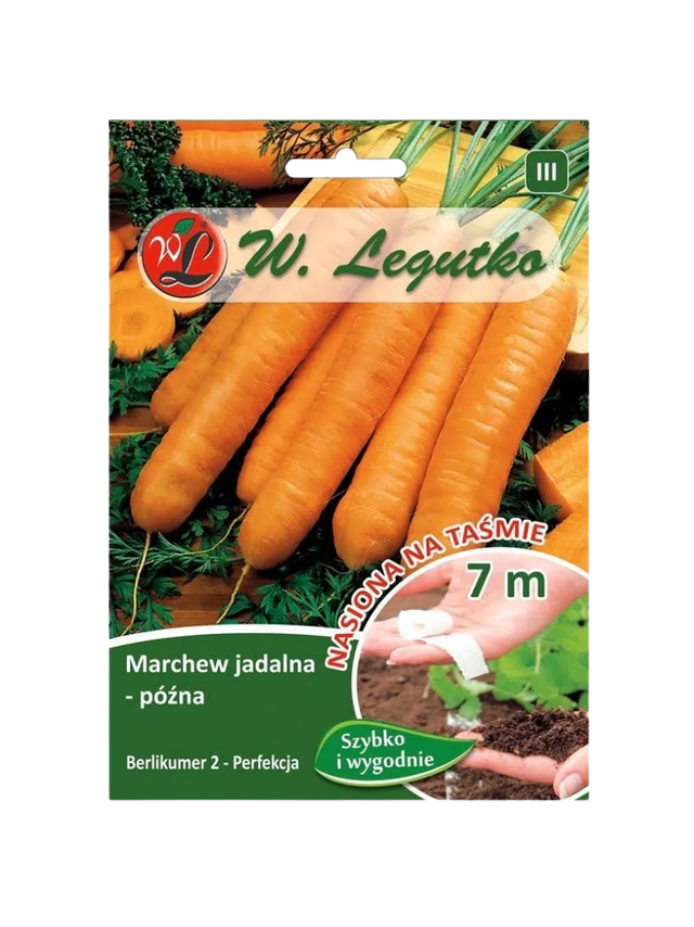 Marchew jadalna Berlikumer 2  - śr. późna