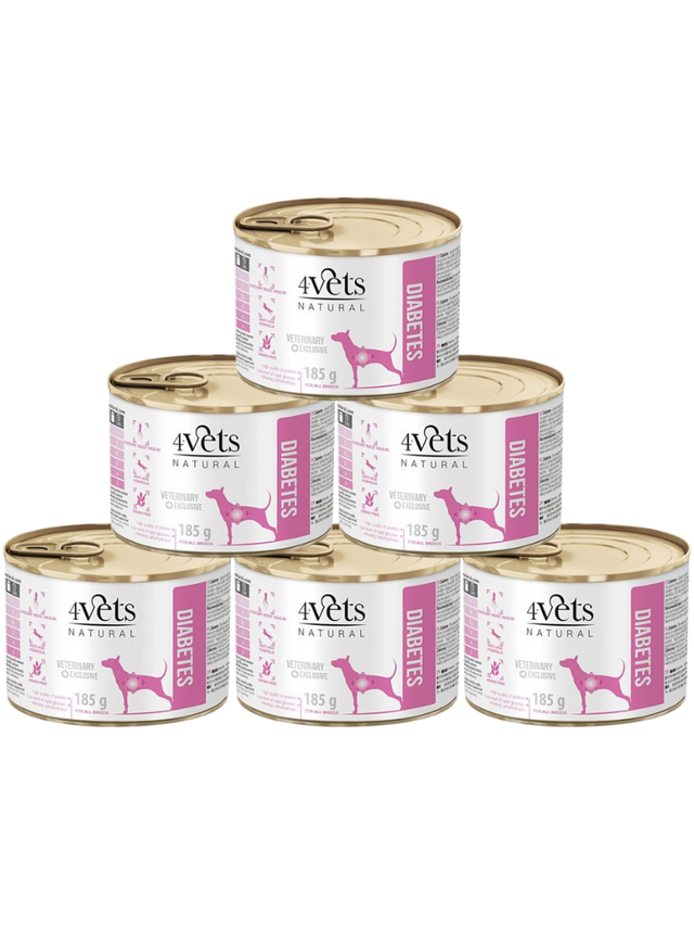 4Vets Dog Diabetes 6x185g