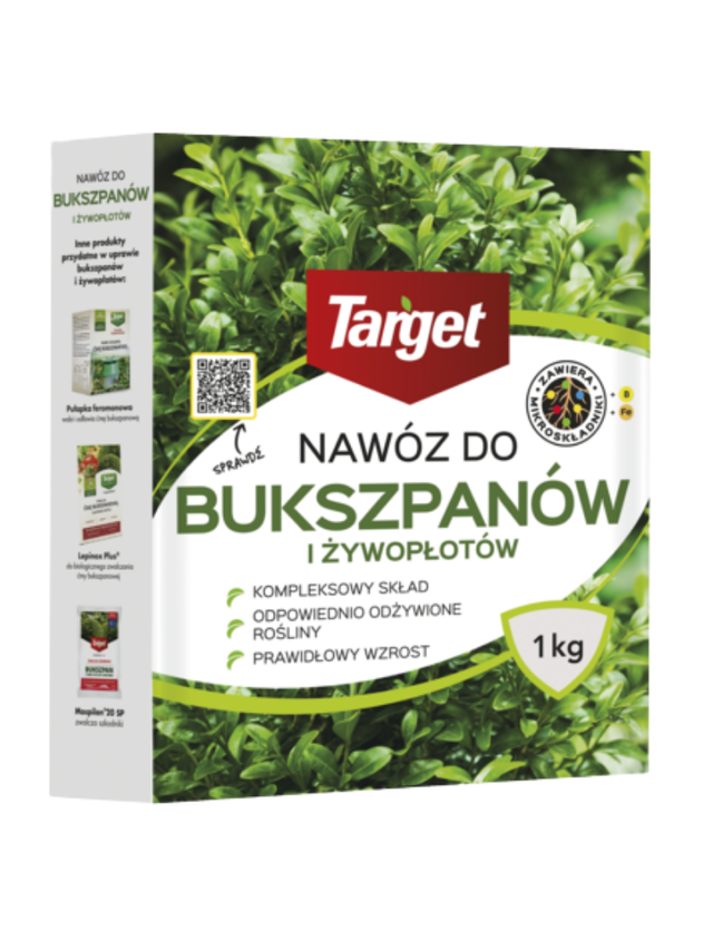 Nawóz granulowany do bukszpanów i żywopłotów 1kg