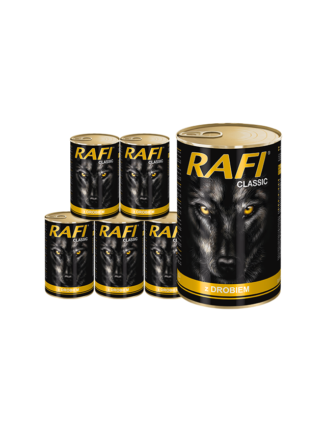 Rafi Classic z Drobiem w Sosie 6x1240g