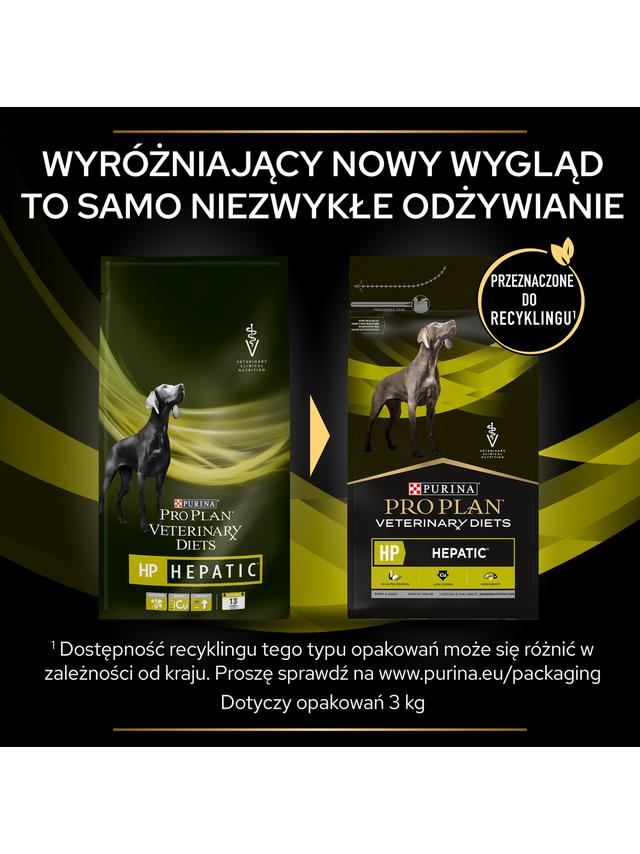 PRO PLAN Veterinary Diets HP Hepatic Karma sucha dla psa 12kg
