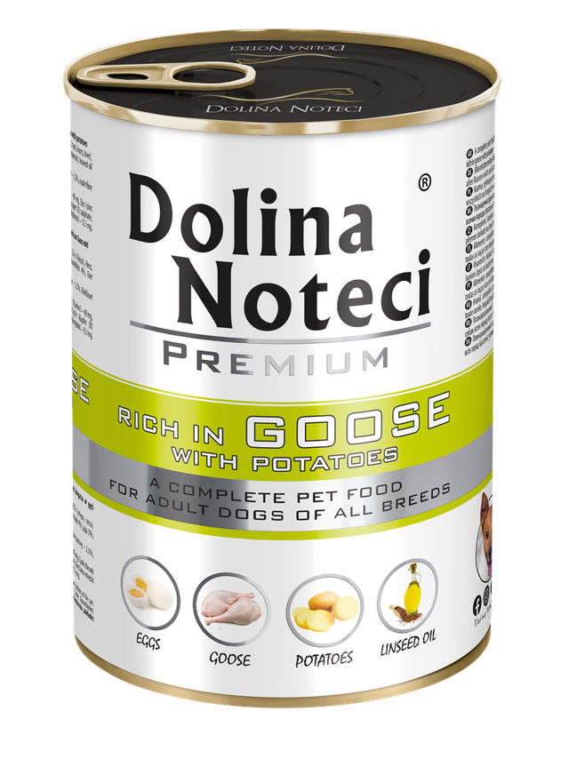 Dolina Noteci Premium Gęś z ziemniakami 400g