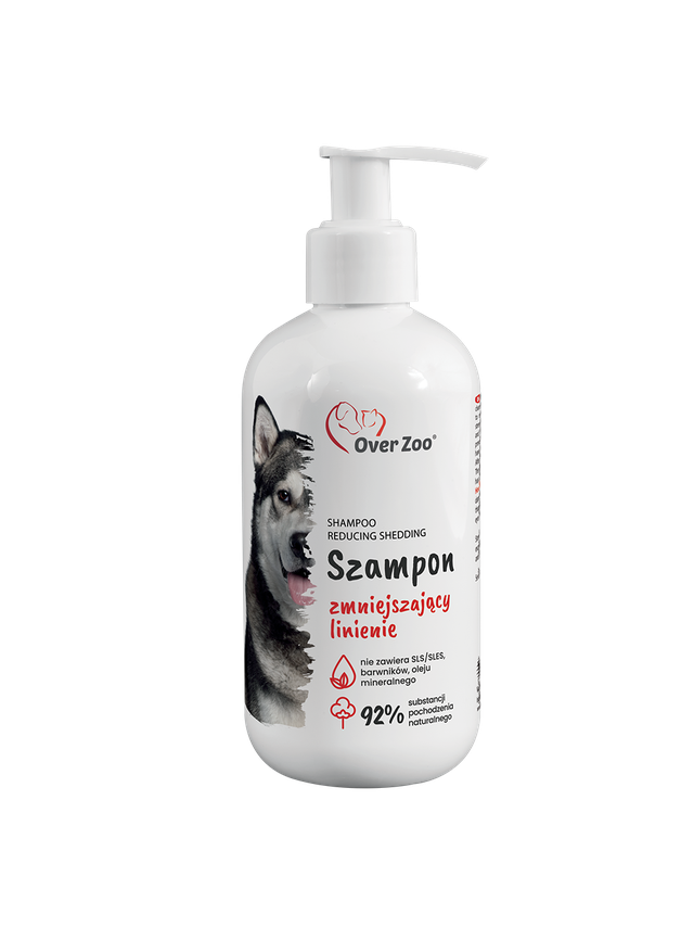 OVER ZOO Szampon zmniejszający linienie dla psa 250ml