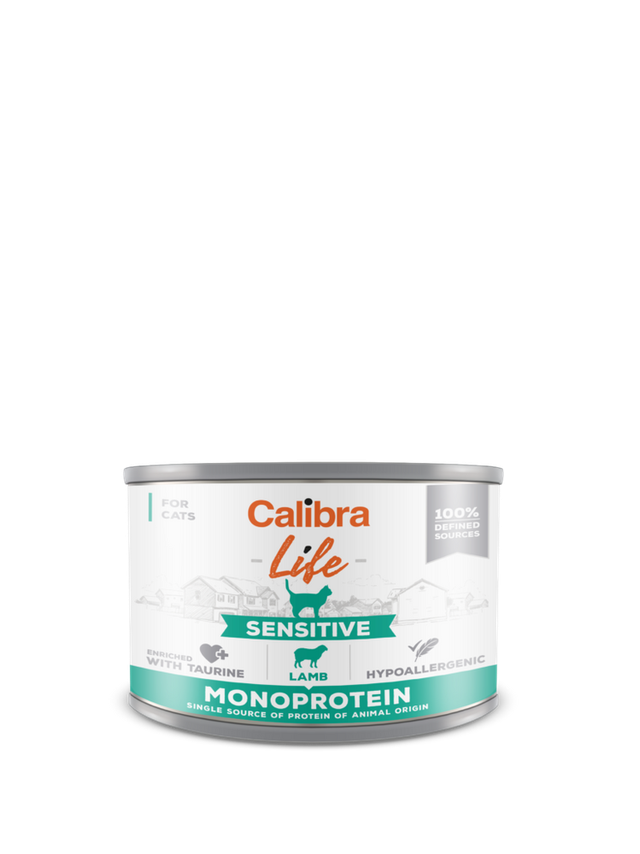 CALIBRA Cat Life Sensitive Lamb 200g