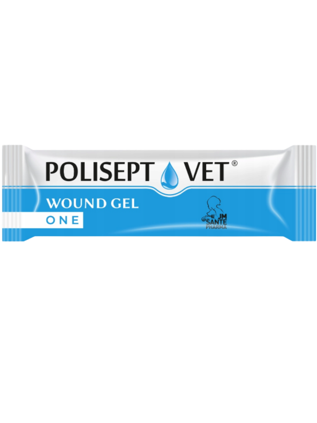Polisept Vet Wound Gel Silver Pro-żelowy opatrunek dla psów i kotów 5ml