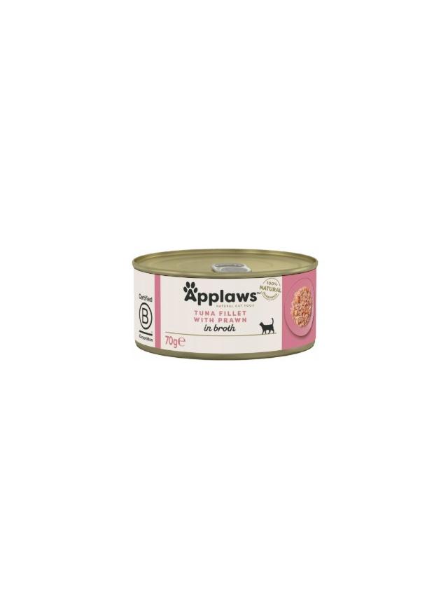 Applaws Cat Tuńczyk z krewetkami 70g PUSZKA
