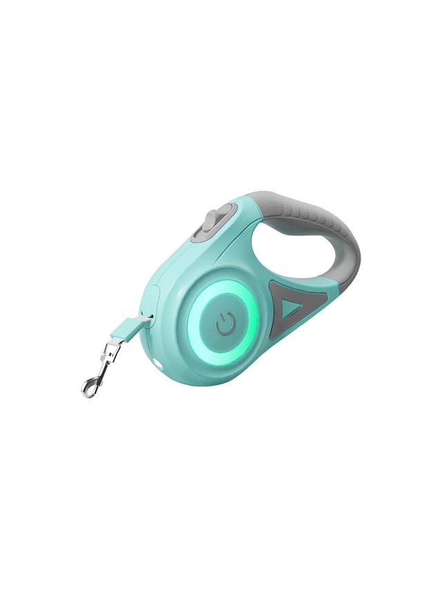 Smycz automatyczna LED Rojeco 5m (zielona)