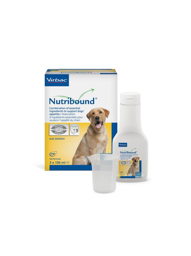 VIRBAC Nutribound Roztwór doustny dla psów w czasie rekonwalescencji 3x150ml
