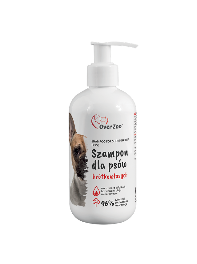 OVER ZOO szampon dla psów krótkowłosych 250ml