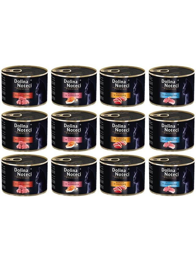 Dolina Noteci Premium dla kota Mix Smaków 12x185g