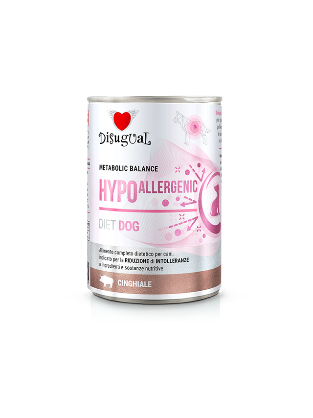 Disugual Karma mokra dla psa Weterynaryjna HYPOALLERGENIC Dzik (dorosły) 400g