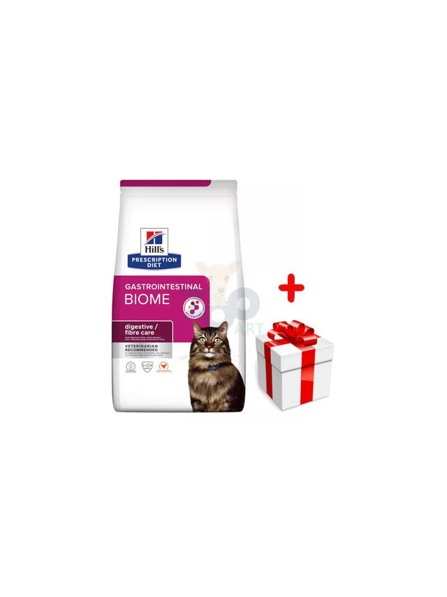 HILL'S PD Prescription Diet Feline Gastrointestinal Biome 1,5kg + niespodzianka dla kota GRATIS!