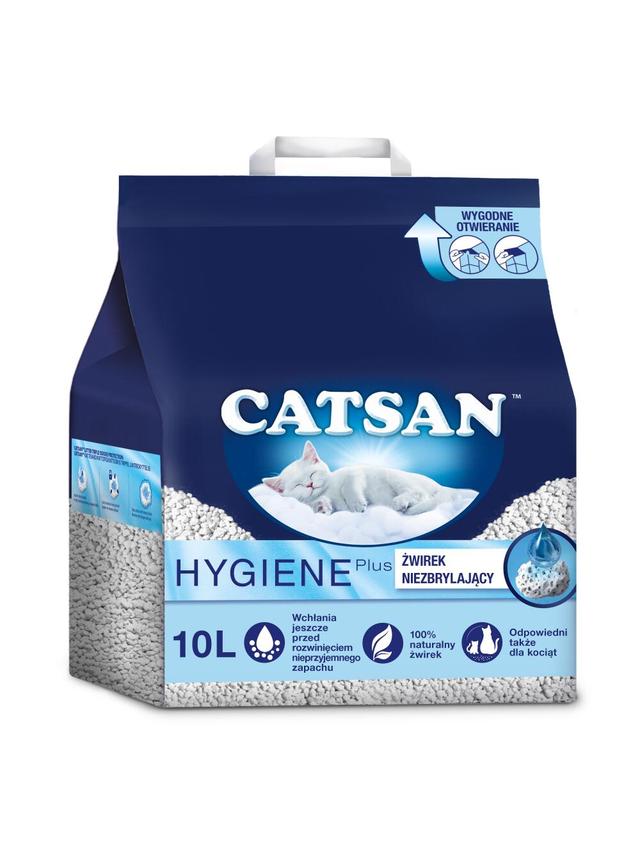 CATSAN Hygiene Plus 10l - naturalny żwirek dla kota