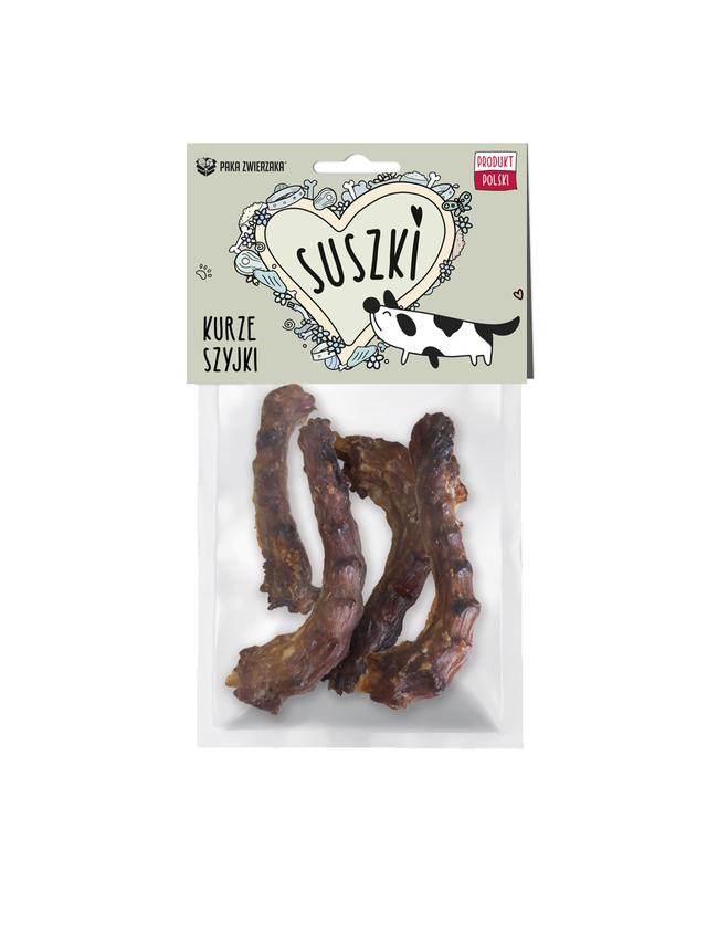 Paka Zwierzaka Suszki Kurze Szyjki 100g