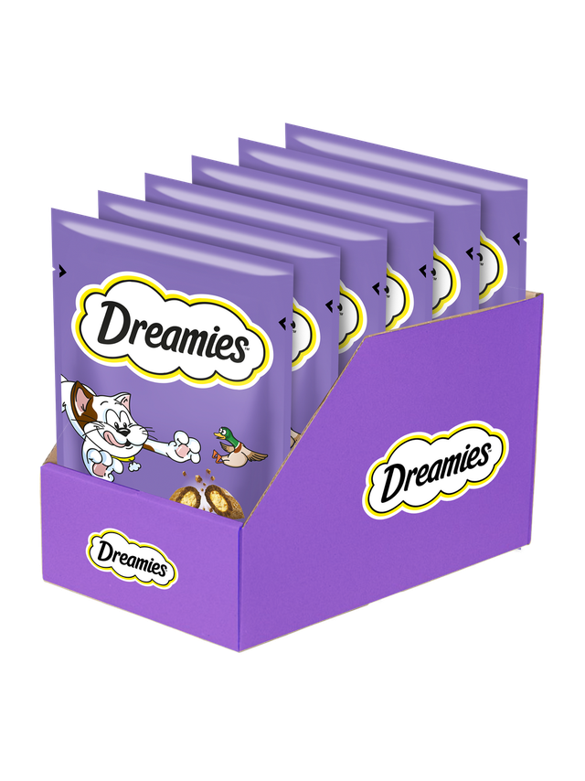 DREAMIES 6x60g - przysmak dla kota z wyśmienitą kaczką