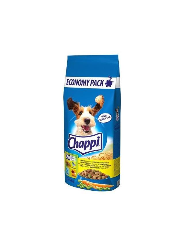 CHAPPI 13,5kg - sucha karma dla psów z drobiem i warzywami