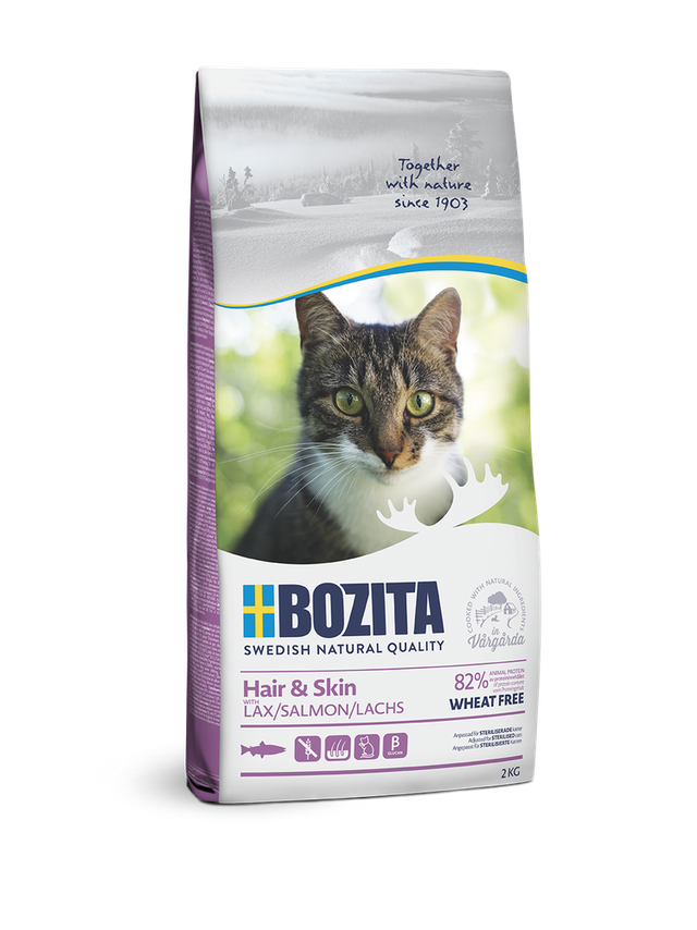 BOZITA Hair & skin z łososiem 2kg