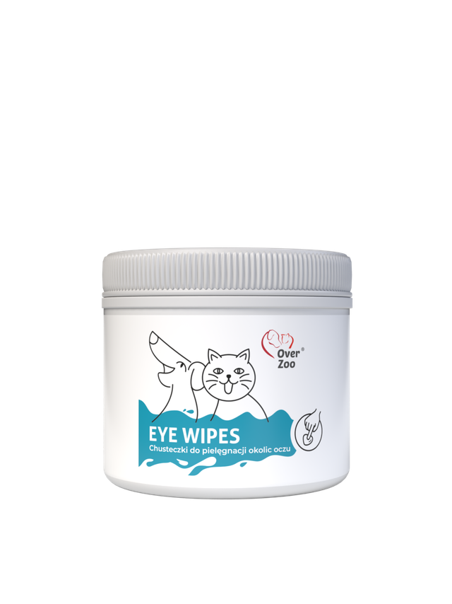 OVER ZOO Eye Wipes chusteczki do pielęgancji oczu 130szt