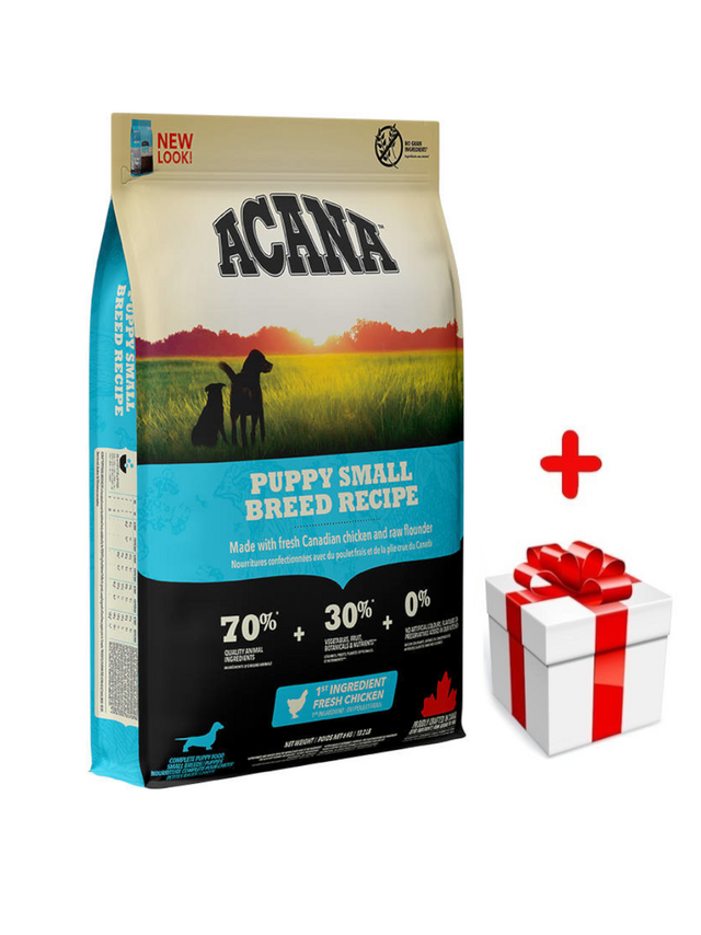 ACANA Puppy Small Breed 6kg + niespodzianka dla psa GRATIS!