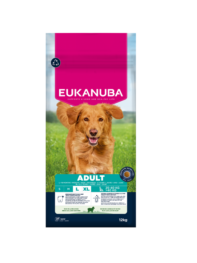 EUKANUBA Adult Large Breed Lamb&Rice 12kg