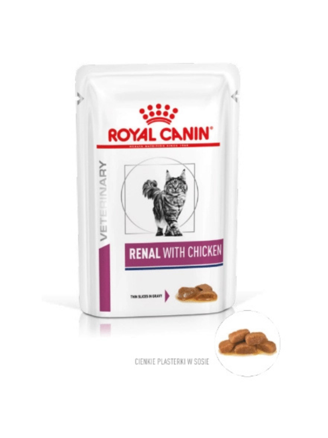 ROYAL CANIN Renal with Chicken 12x85g saszetka