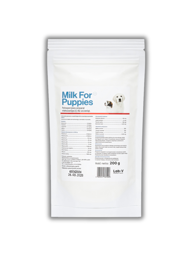 Lab-v Milk For Puppies-mleko dla szczeniąt 200g