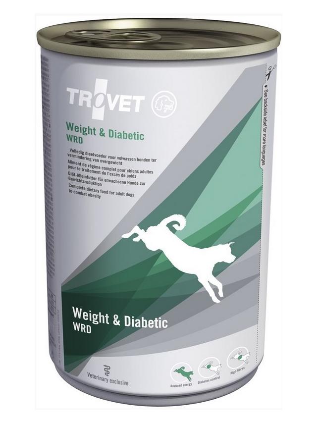 TROVET WRD Weight & Diabetic (dla psa) 400g - puszka