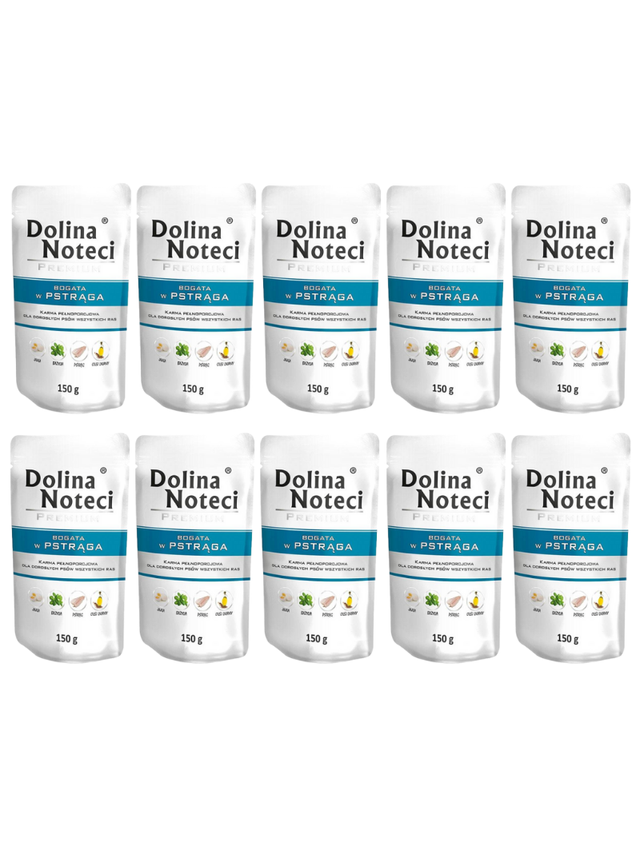 Dolina Noteci Premium Pstrąg 10x150g