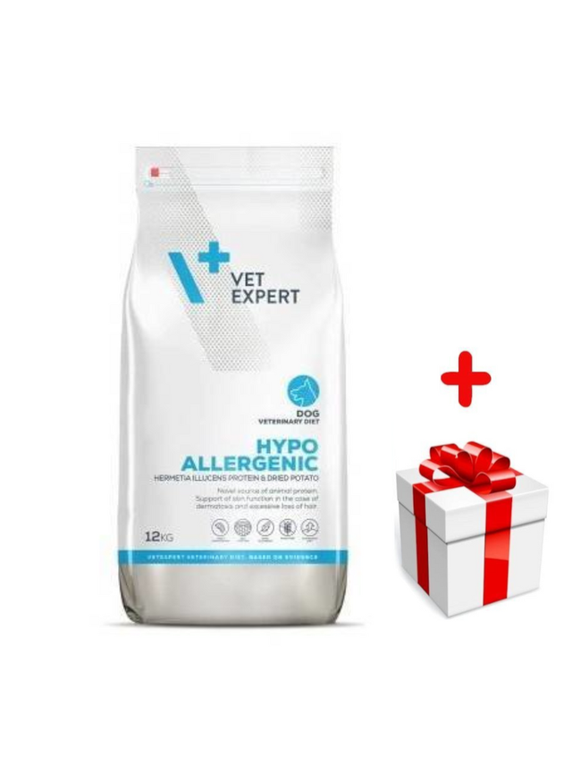 VETEXPERT Hypoallergenic Insect 12kg + niespodzianka dla psa GRATIS!