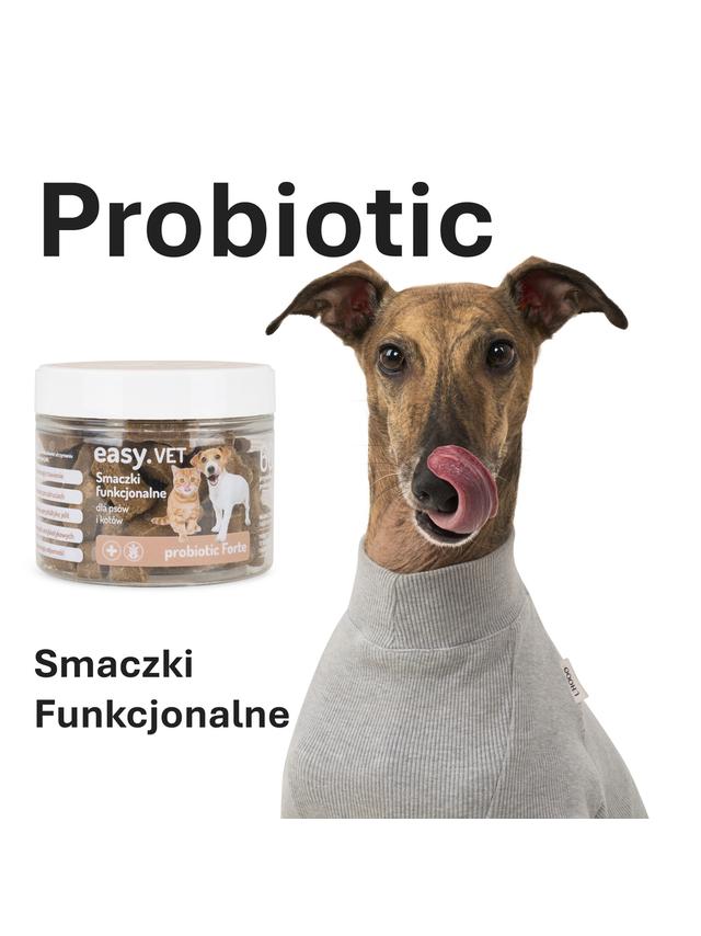 Easy.VET Smaczki funkcjonalne Probiotic forte dla psów i kotów 180g