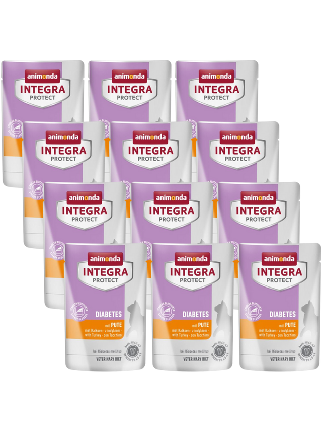 Animonda Integra Protect Diabetes Indyk 12x85g