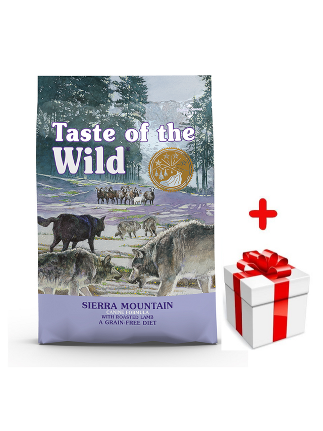 TASTE OF THE WILD Sierra Mountain 12,2 kg + niespodzianka dla psa GRATIS!