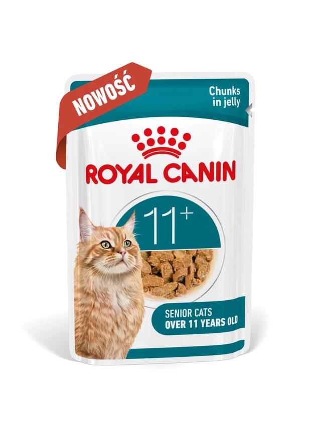 ROYAL CANIN mokra karma dla kotów, Senior Ageing 11+, galaretka 12x85 g