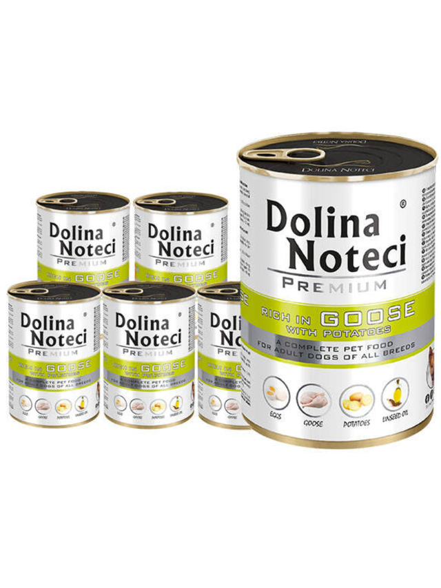 Dolina Noteci Premium Gęś z ziemniakami 24x400g
