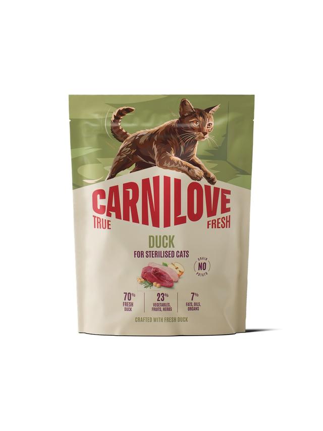 Carnilove True Fresh Cat Duck for Sterilised Adult 400 g
