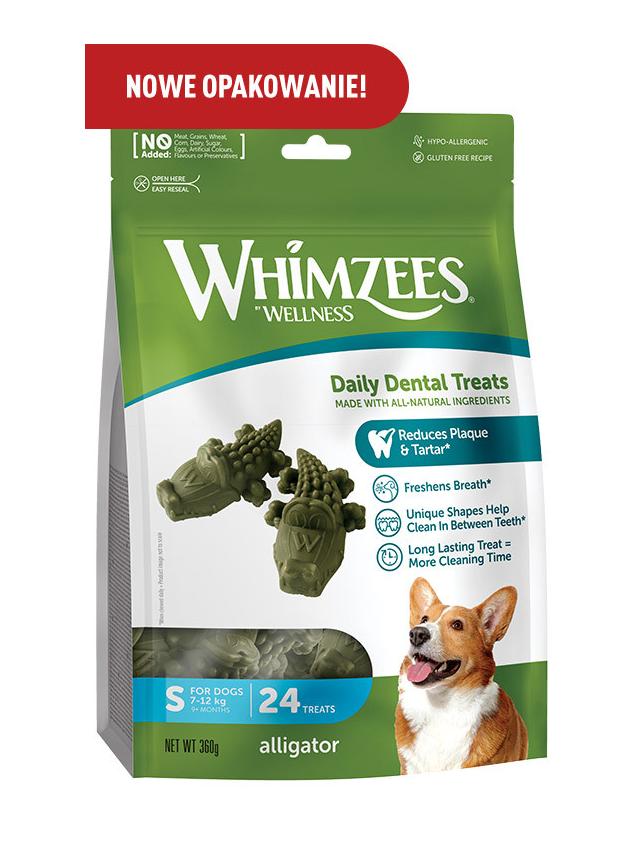 WHIMZEES Aligator S 24szt