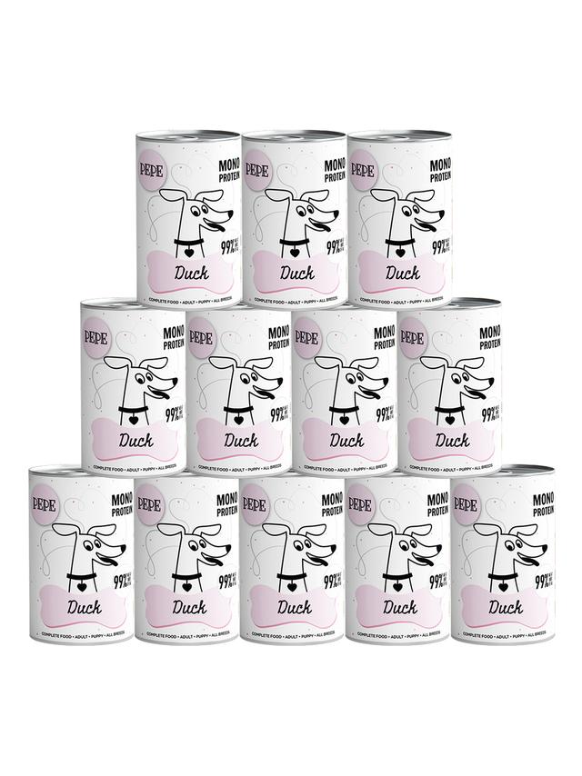 PEPE MONO PROTEIN Duck (kaczka) 12x400g