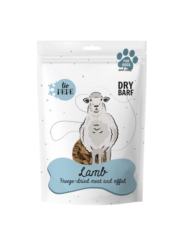 PAKA ZWIERZAKA - Przysmak liofilizowany Lio PEPE Lamb (jagnięce płuco) 30g