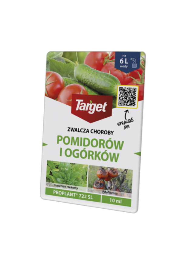 Proplant 722SL - zwalcza choroby pomidorów i ogórków- 10 ml