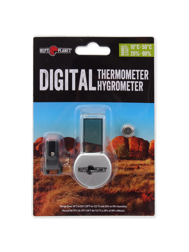 REPTI PLANET termometr/higrometr LCD