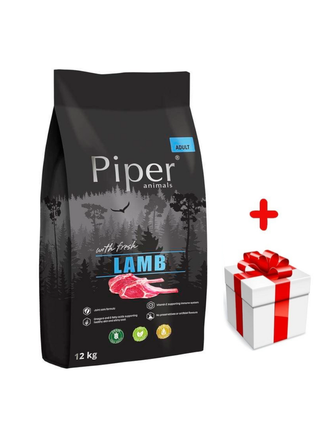DOLINA NOTECI Piper Animals z jagnięciną 12kg  + niespodzianka dla psa GRATIS!