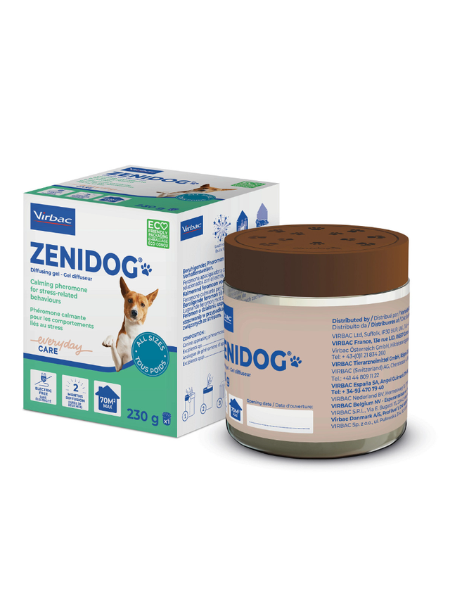 VIRBAC Zenidog Gel Dyfuzor żelowy z uspokajającymi feromonami dla psa 230g