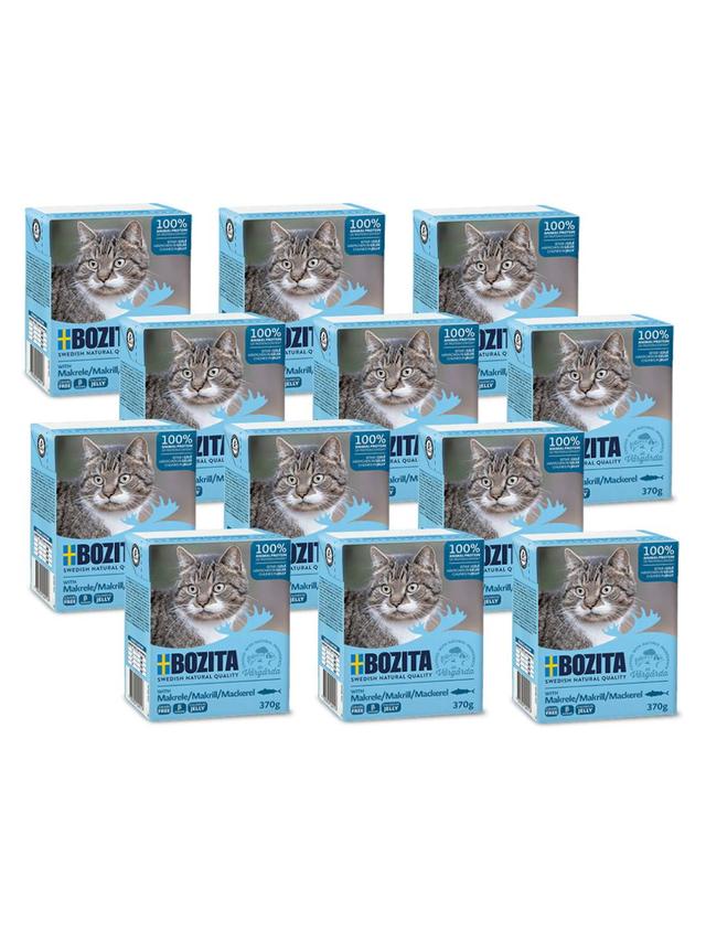 BOZITA Cat Makrela W Galaretce 12x370g